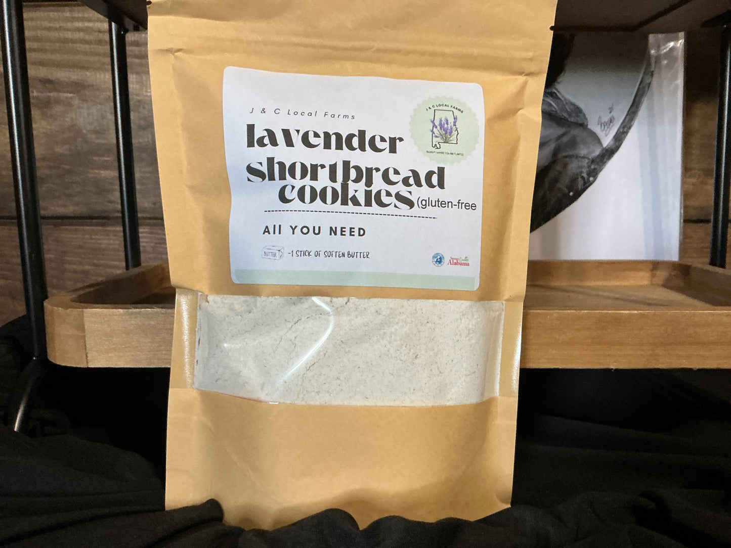 Lavender Shortbread Cookie Mix