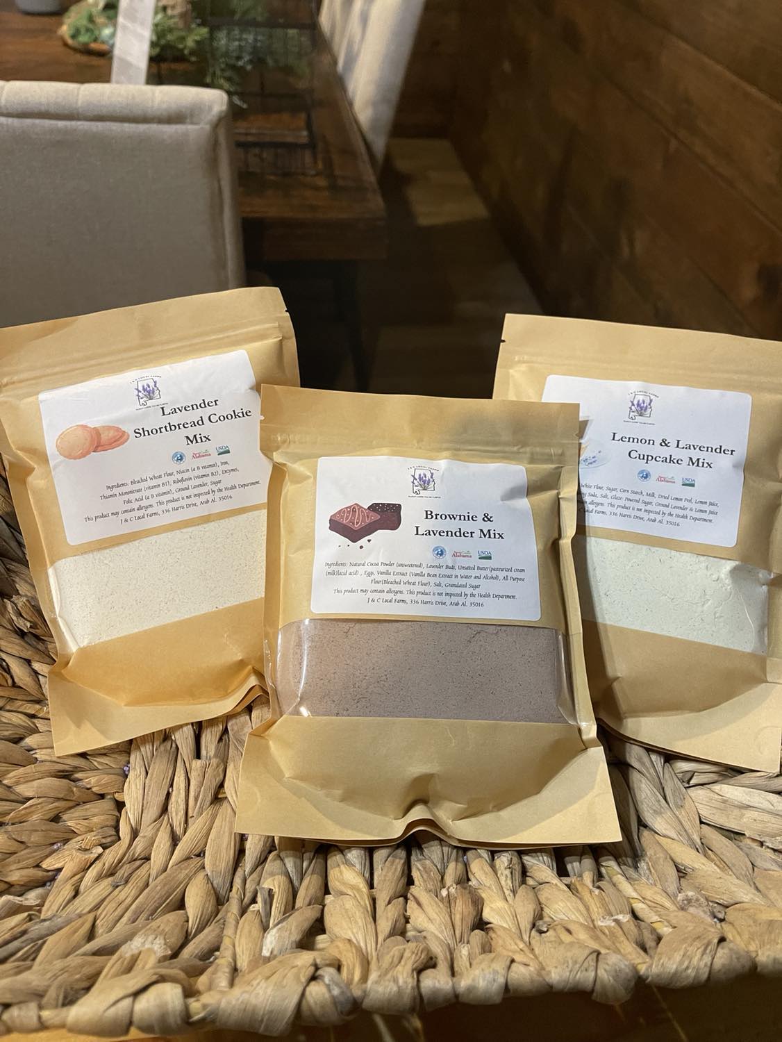 Lemon & Lavender Cupcake Mix with Glaze