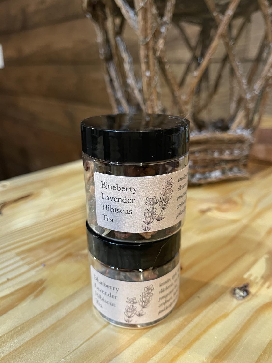 Blueberry Lavender Hibiscus Tea