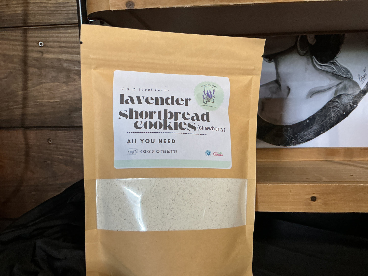 Lavender Shortbread Cookie Mix