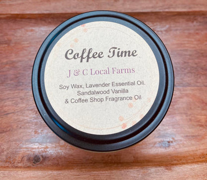 Lavender Coffee Candles