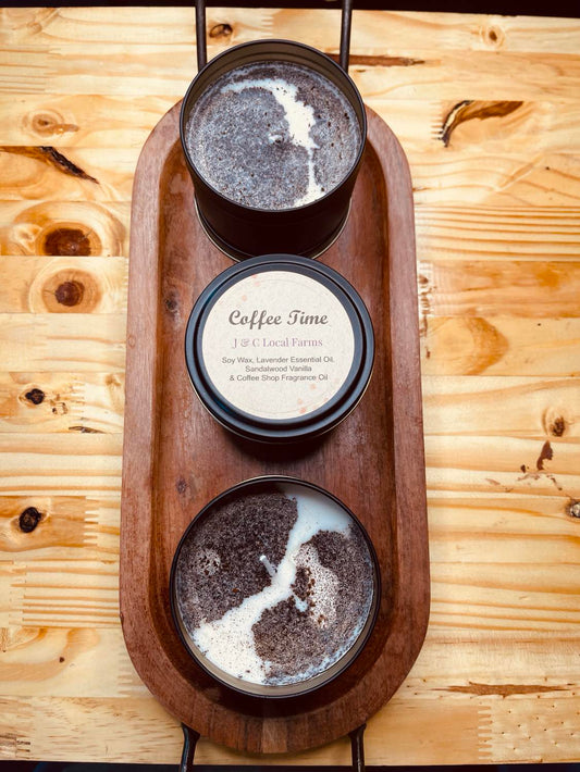 Lavender Coffee Candles