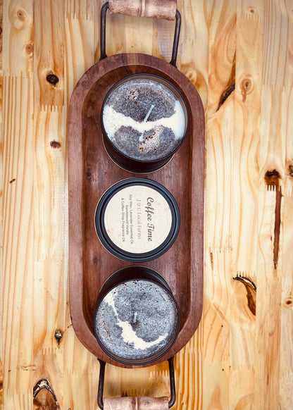 Lavender Coffee Candles