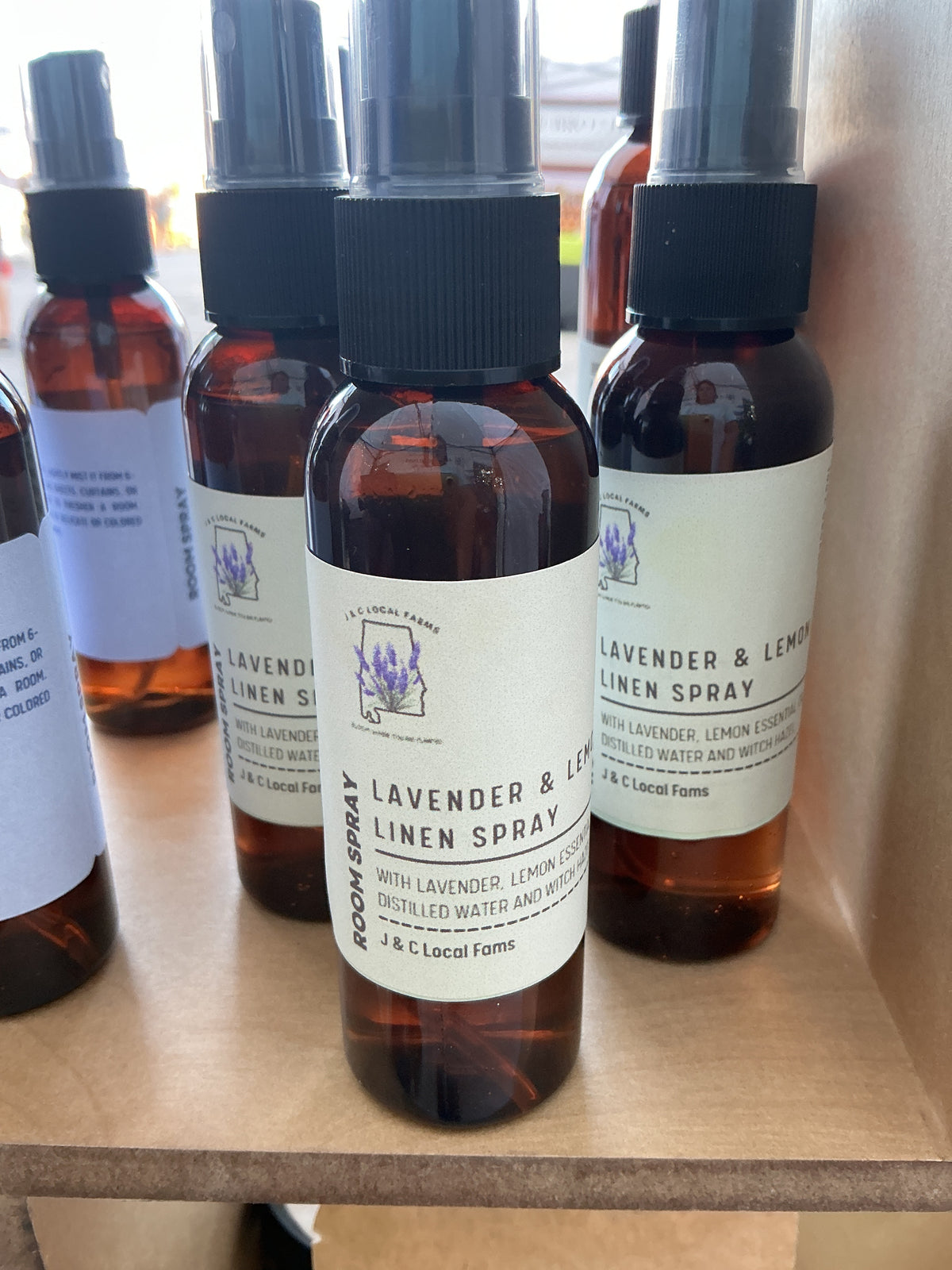 Lavender and Lemon Linen Spray