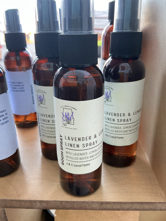 Lavender and Lemon Linen Spray