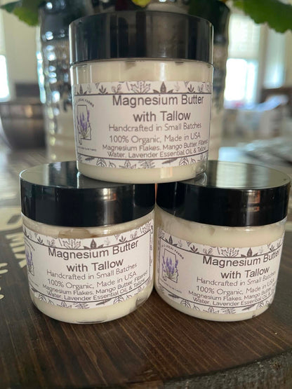 Magnesium with Tallow Lotion