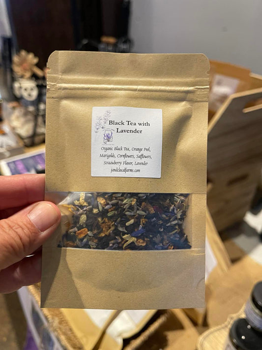 Black Tea with Lavender