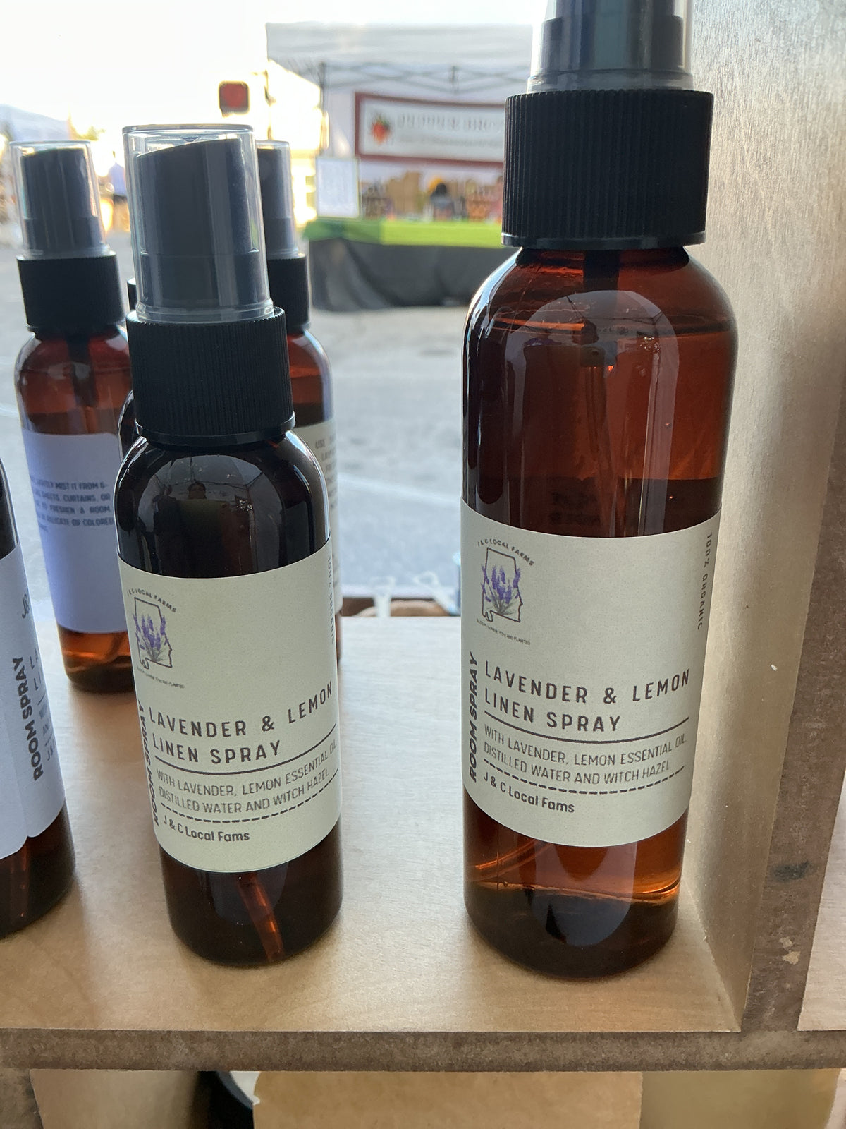 Lavender and Lemon Linen Spray