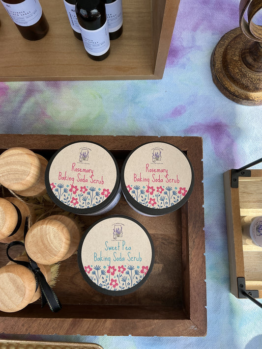 Lavender Baking Soda Kitchen & Bathroom Scrub