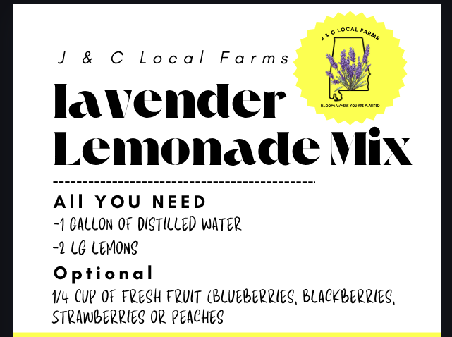 Lavender Lemonade Mix